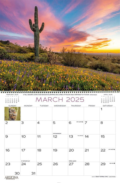 Arizona Highways 2025 Classic Wall Calendar Arizona Highways Contributors - Wide World Maps & MORE!