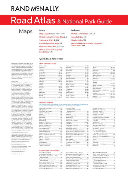 2025 Road Atlas & National Park Guide - Wide World Maps & MORE!