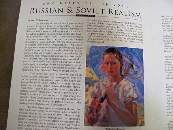 Russian & Soviet Realism: Hidden Treasure 1930-1980 [Paperback] Vern G. Swanson - Wide World Maps & MORE!