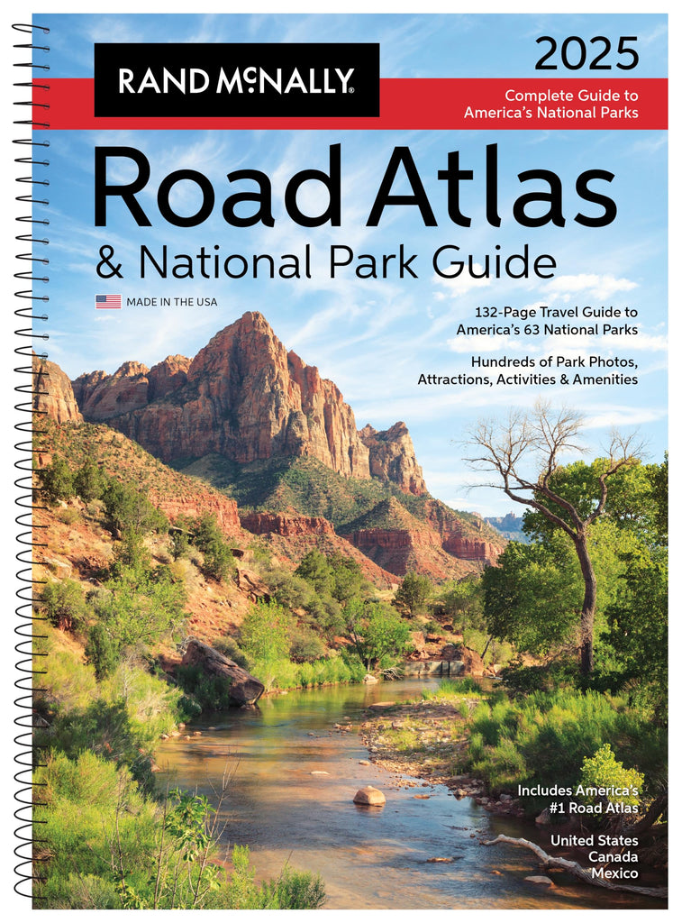2025 Road Atlas & National Park Guide (Archival - Like New) - Wide World Maps & MORE!