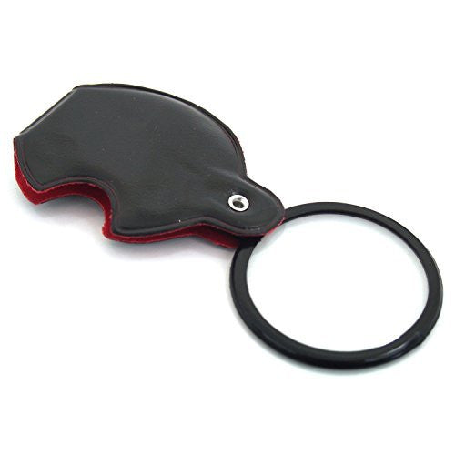 3x Folding Magnifier Pocket Magnifying Glass Gemstone Loupe Tool - Wide World Maps & MORE! - Office Product - Generic - Wide World Maps & MORE!