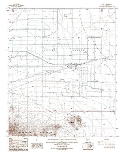 Aguila, Arizona 7.5' - Wide World Maps & MORE!