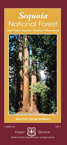Sequoia National Forest and Giant Sequoia National Monument Map - Wide World Maps & MORE!