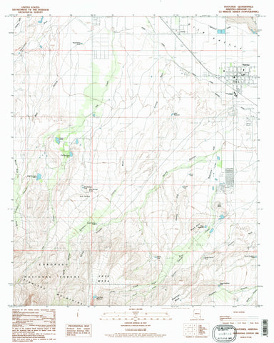 THATCHER 7.5' [Map] United States Geological Survey - Wide World Maps & MORE!
