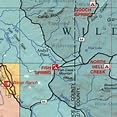 Tri-Corner Region Recreation Map (California-Nevada-Oregon) [Map] - Wide World Maps & MORE!