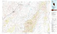 Elko, Nevada 1:100,000-Scale Metric Topographic Map [Map] United States Geological Survey - Wide World Maps & MORE!