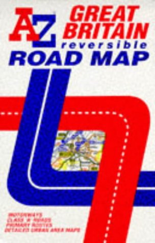 AZ Reversible Road Map of Great Britain [Map] - Wide World Maps & MORE!