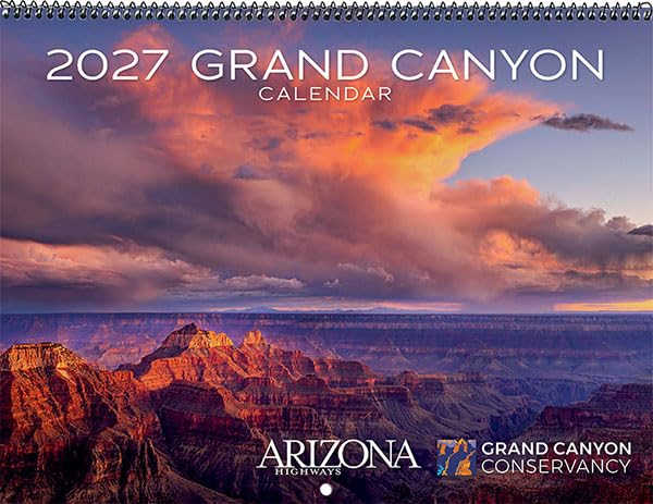 2027 Grand Canyon Wall Calendar