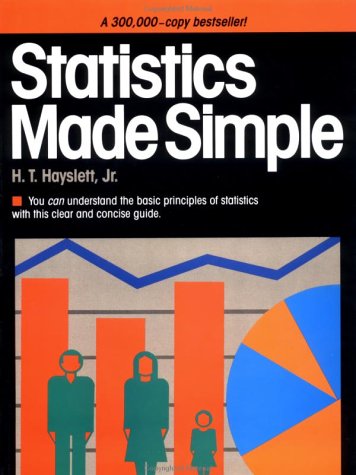 Statistics Made Simple Hayslett Jr., H.T. - Wide World Maps & MORE!