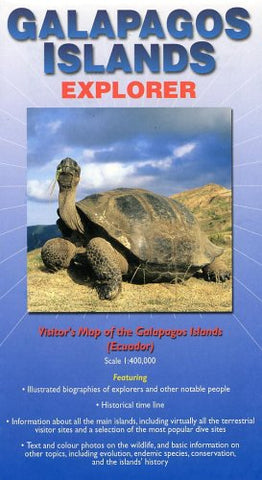 Galapagos Islands Explorer Map by Ocean Explorer Maps Nigel Sitwell - Wide World Maps & MORE!