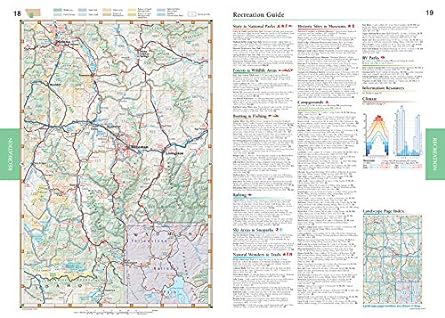 Montana Road and Recreation Atlas - Wide World Maps & MORE!