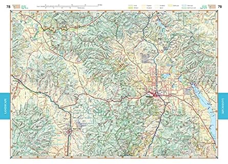 Montana Road and Recreation Atlas - Wide World Maps & MORE!