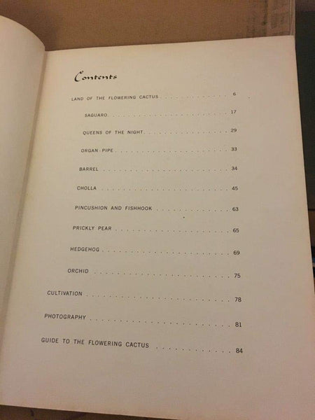 The flowering cactus: An informative guide, illustrated in full-color photography, to one of the miracles of America's Southwest Carlson, Raymond - Wide World Maps & MORE!
