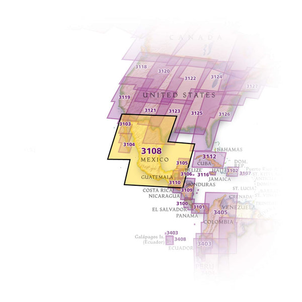 Mexico (Adventure Travel Map 3108) - Wide World Maps & MORE!