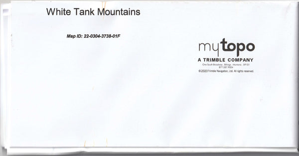 White Tank Mountains (Explorer Series Map) [Map] United States Geological Survey - Wide World Maps & MORE!