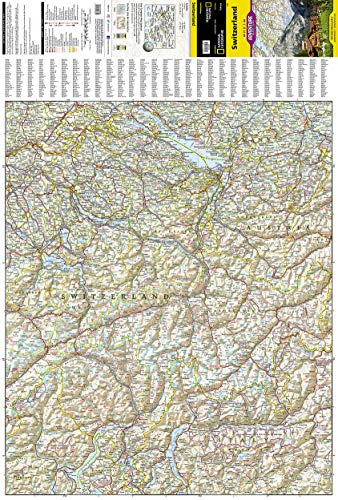 Switzerland Map (National Geographic Adventure Map, 3320) [Map] National Geographic Maps - Adventure - Wide World Maps & MORE!
