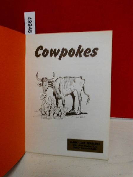 Cowpokes Cookbook and Cartoons Reid, Ace - Wide World Maps & MORE!