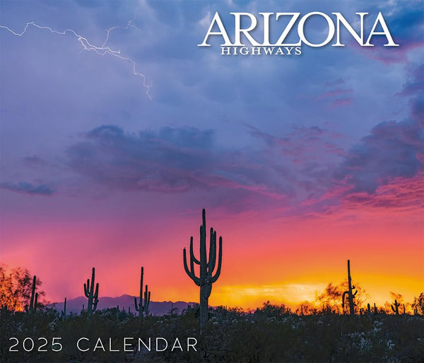 Arizona Highways 2025 Scenic Wall Calendar [Staple Bound] Arizona Highways Contributors - Wide World Maps & MORE!