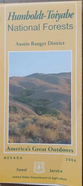 Humboldt-Toiyabe National Forest- Austin [Map] - Wide World Maps & MORE!