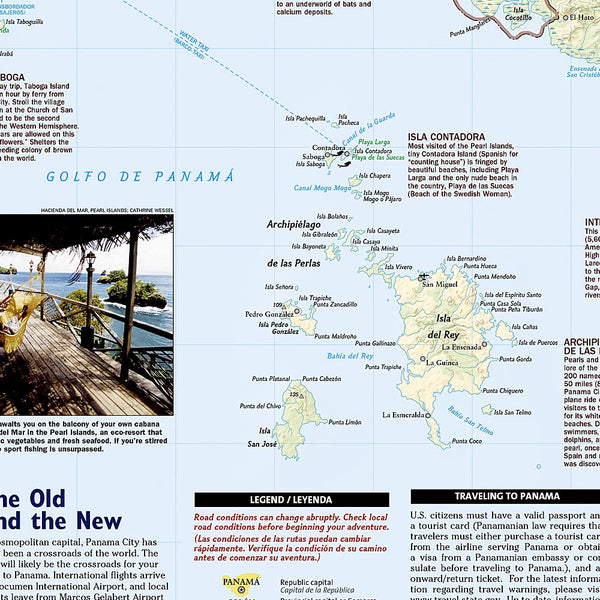 Panama Map (National Geographic Adventure Map, 3101) - Wide World Maps & MORE!