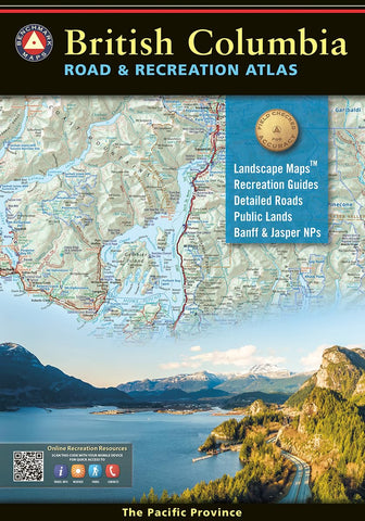 British Columbia Road & Recreation Atlas - Wide World Maps & MORE!