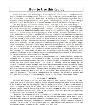 2024 Traveler's Guide to the Firearm Laws of the 50 States - Wide World Maps & MORE!