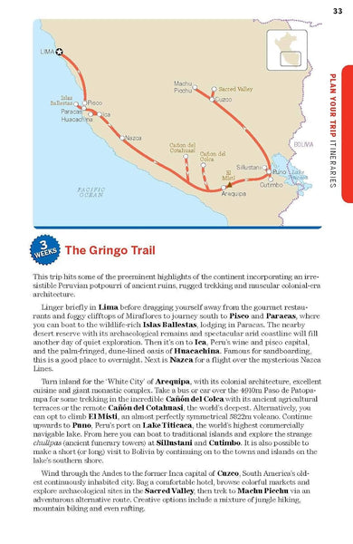 Lonely Planet Peru 10 (Travel Guide) - Wide World Maps & MORE!