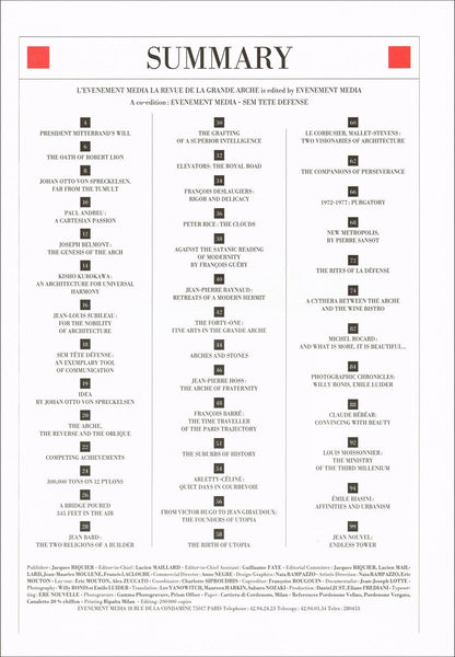 L'evenement media 1989 -la grande arche [Paperback] Collectif - Wide World Maps & MORE!