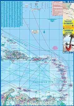 Caribbean Cruising Travel Reference Map 1:2.4M - 2023edi [Map] ITMB Publishing LTD - Wide World Maps & MORE!