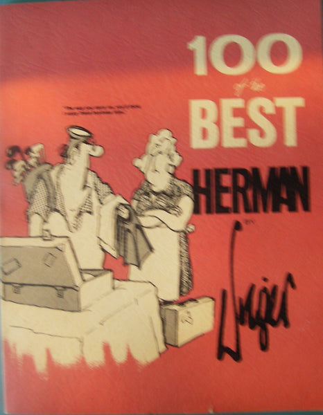 100 of the Best Herman [Paperback] Jim Unger - Wide World Maps & MORE!