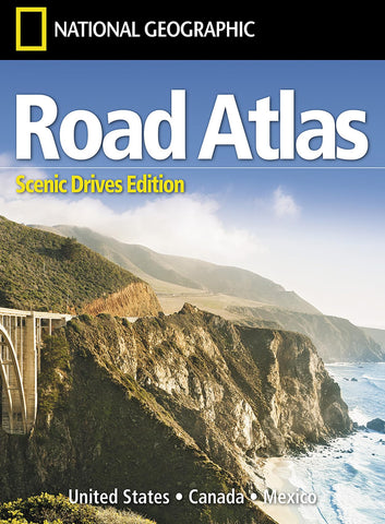 National Geographic Road Atlas 2024: Scenic Drives Edition [United States, Canada, Mexico] (National Geographic Recreation Atlas) [Paperback] National Geographic Maps - Wide World Maps & MORE!