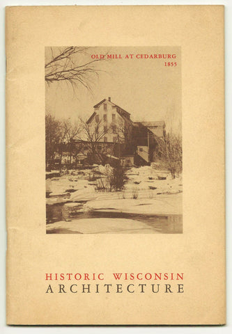 Historic Wisconsin architecture Perrin, Richard W. E - Wide World Maps & MORE!