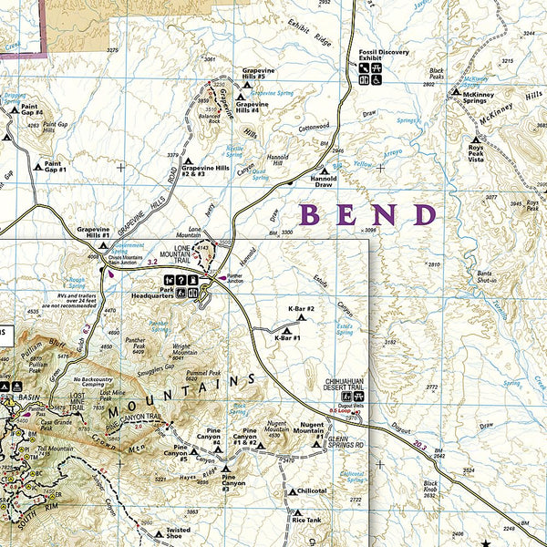 Big Bend National Park Map (National Geographic Trails Illustrated Map, 225) [Map] National Geographic Maps - Trails Illustrated - Wide World Maps & MORE!
