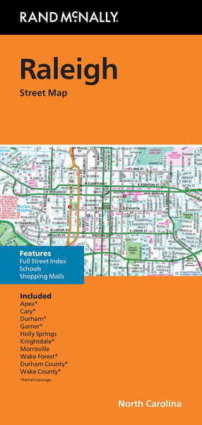 Rand McNally Folded Map: Raleigh Street Map - Wide World Maps & MORE!