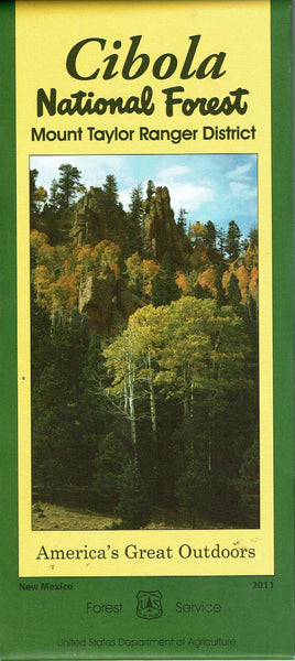 Cibola National Forest: Mount Taylor Ranger District (America's Great Outdoors: New Mexico) - Wide World Maps & MORE!
