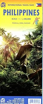 Philippines Travel Reference Map 1:1M Waterproof ITM [Map] ITMB Publishing LTD - Wide World Maps & MORE!