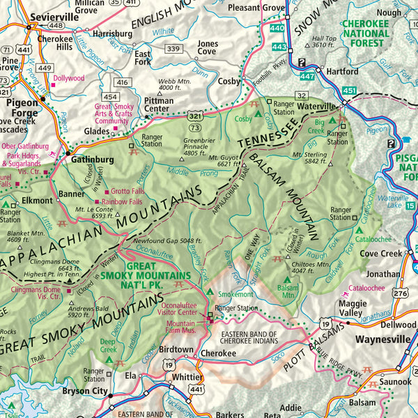 Rand McNally Easy to Fold: North Carolina State Laminated Map Rand McNally - Wide World Maps & MORE!