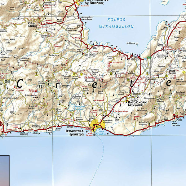 Crete Adventure Travel Map (AdventureMap 3317) - Wide World Maps & MORE!