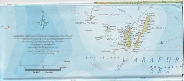 New Guinea (Scale 1:2,000,000 East / Scale 1:1,650,000 West) [Map] Lan Joyce - Wide World Maps & MORE!