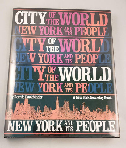 City of the World: New York and Its People Bookbinder, Bernie - Wide World Maps & MORE!