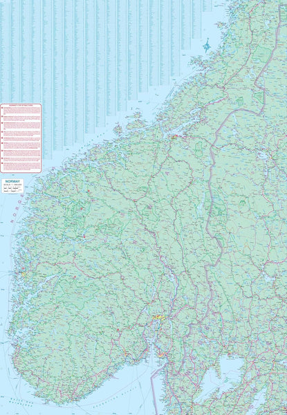Norway Travel Reference 2025 edi [Map] ITMB - Wide World Maps & MORE!
