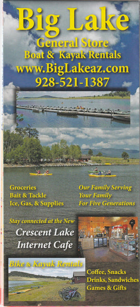 Arizona's White Mountains Adventure Map [Map] Russell Mead - Wide World Maps & MORE!