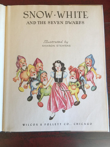 Snow - White and the Seven Dwarfs [Hardcover] Stearns, Sharon - Wide World Maps & MORE!