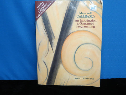 Microsoft Quickbasic: An Introduction to Structured Programming/Book and Disk Schneider, David I. - Wide World Maps & MORE!