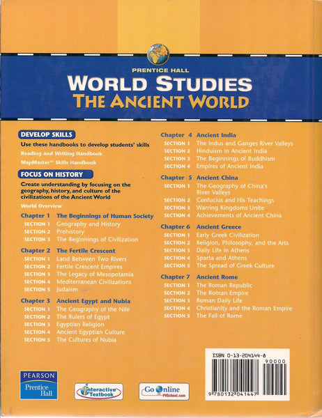 World Studies: The Ancient World [Hardcover] Jacobs, Heidi Hayes and LeVasseur, Michal L. - Wide World Maps & MORE!