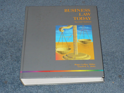 Business law today Miller, Roger LeRoy - Wide World Maps & MORE!