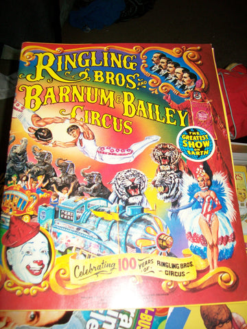 Ringling Bros. & Barnum & Bailey Circus Circus Centennial Edition Souvenir Program (Celebrating 100 Years of Ringling Bros. Circus) [Paperback] Jack Photography by Jim Drake Ryan - Wide World Maps & MORE!