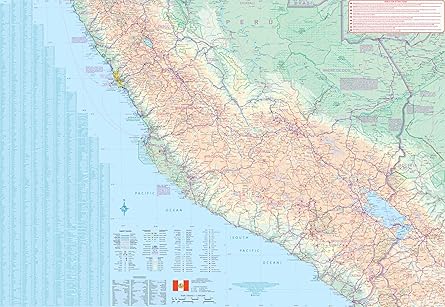 Cuzco & Peru South Travel Map Waterproof 2025 edi [Map] ITMB Publishing Ltd - Wide World Maps & MORE!