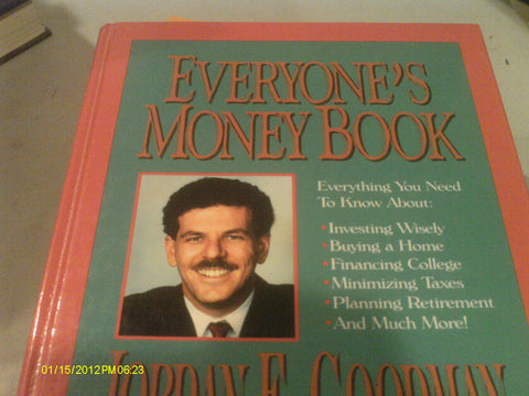 Everyone's Money Book Goodman, Jordan Elliot and Bloch, H. I. Sonny - Wide World Maps & MORE!