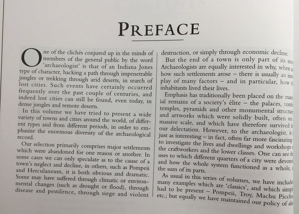 Lost Cities : 50 Discoveries in World Archaeology [Hardcover] Paul G Bahn - Wide World Maps & MORE!